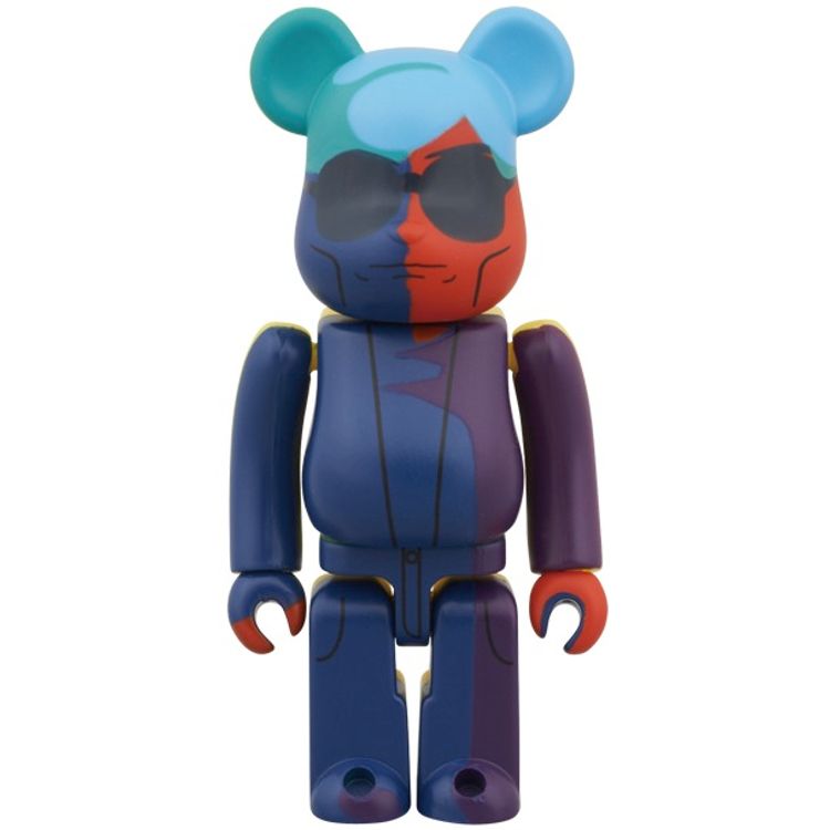 100% Andy Warhol Silk Screen Be@rbrick by Medicom
