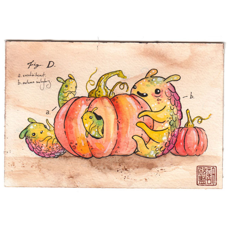 Pumpkin Patch Fig. D by Sawdust Bear (Shing Yin Khor)