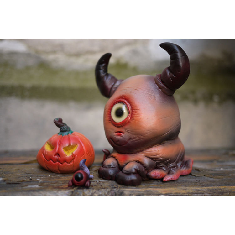Slugg (W/ Pumpkin and Worm) by Stan Manoukian