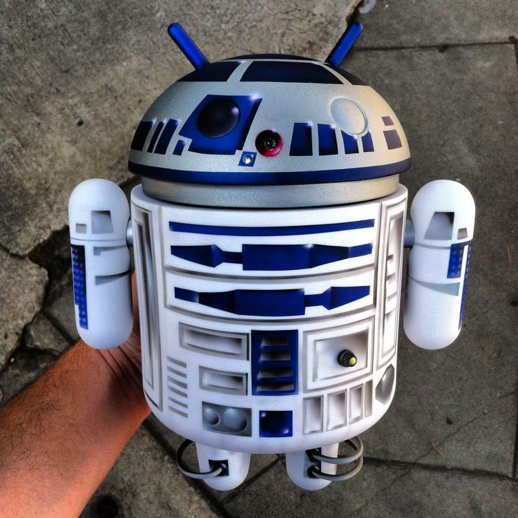Star Wars R2D2 Mega Android Custom by Evilos