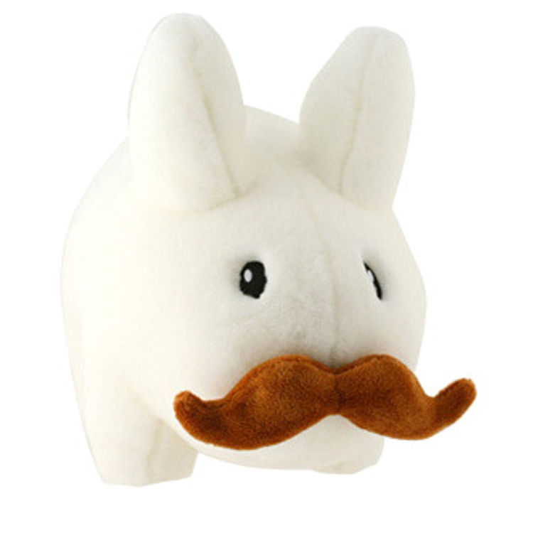 Stache Labbit - 14" by Frank Kozik