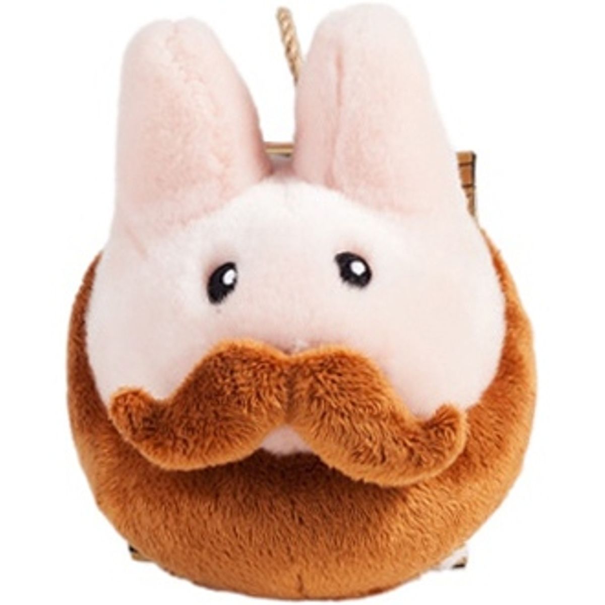 Relatively Hip Bearded Happy Labbit - 7" (Pink)