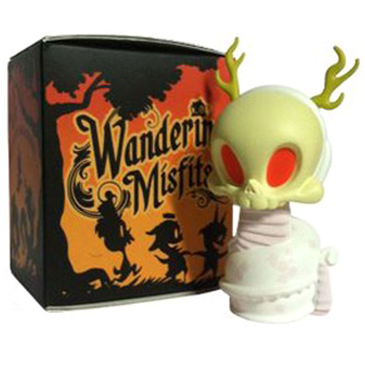 White Heathen Snake Skelve (Kidrobot) by Brandt Peters