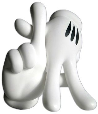 L.A. Hands - White created by Dissizit, OG Slick