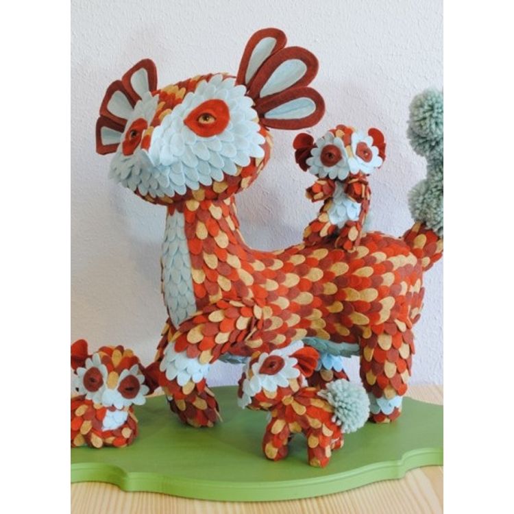 Migrating Foxolotl Family by Horrible Adorables