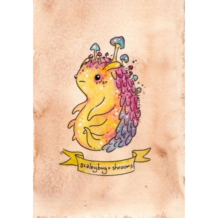 Shrooms and Scaleybuy by Sawdust Bear (Shing Yin Khor)