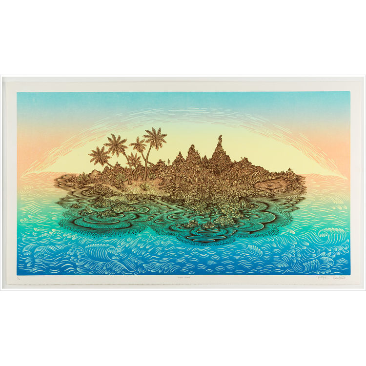 Desert Island by Tugboat Printshop
