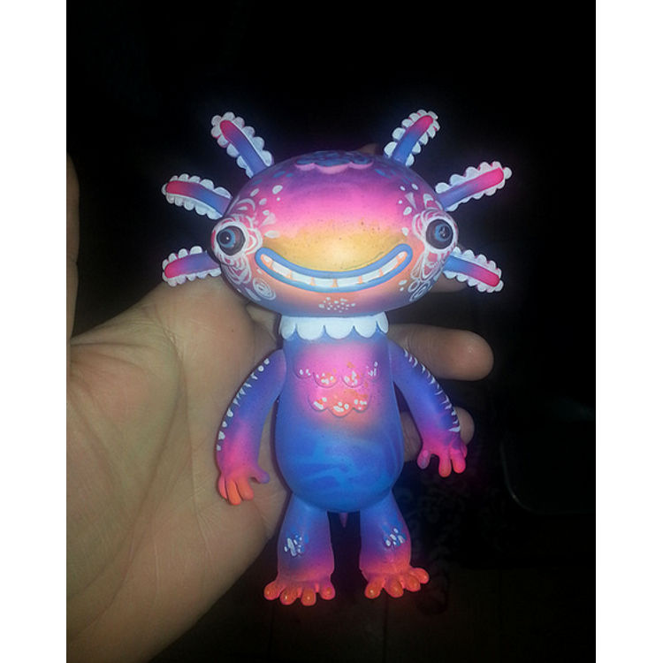 Super Axolote Colorines by Frank Mysterio