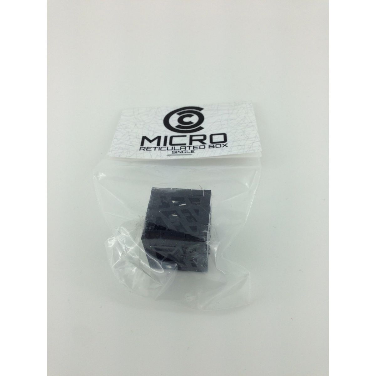 Micro Reticulated box - Black