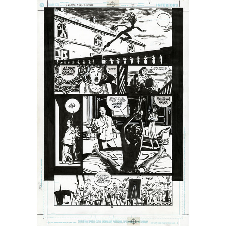 The Creeper Issue 3 Page 6 by Cliff Chiang