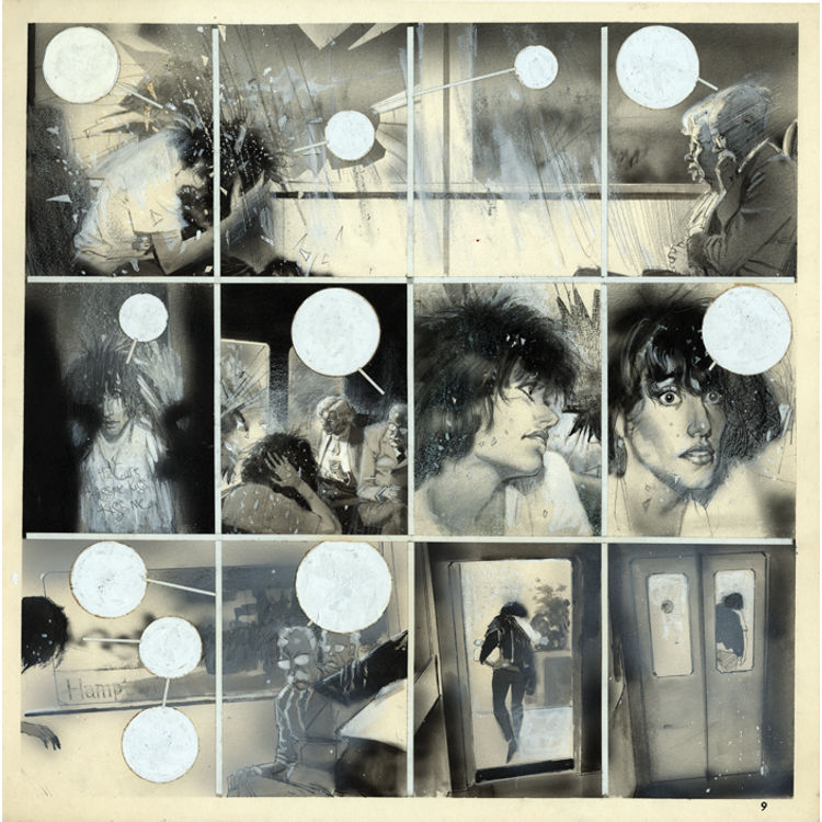 Big Numbers Page 9 by Bill Sienkiewicz