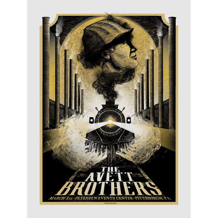 The Avett Brothers – Pittsburgh, PA 2014 by Zeb Love