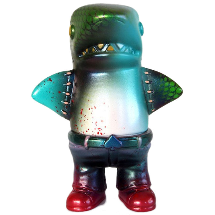 Half Shark-Alligator, Half Man by The Devils Kaiju (David Osowski)