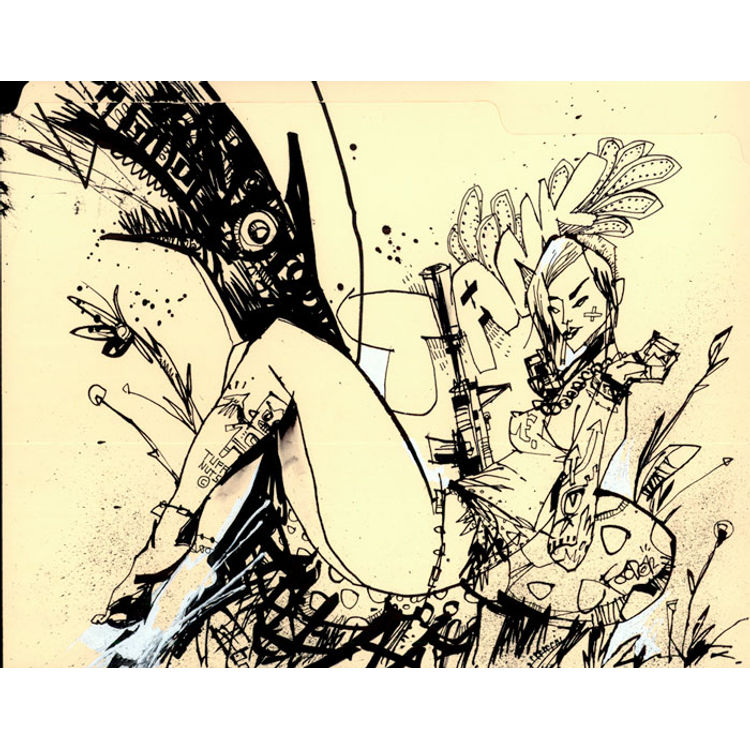 TANK GIRL: LOUNGE by Jim Mahfood