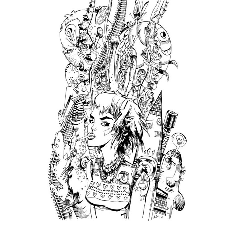 TANK GIRL: TRIPS AHOY by Jim Mahfood