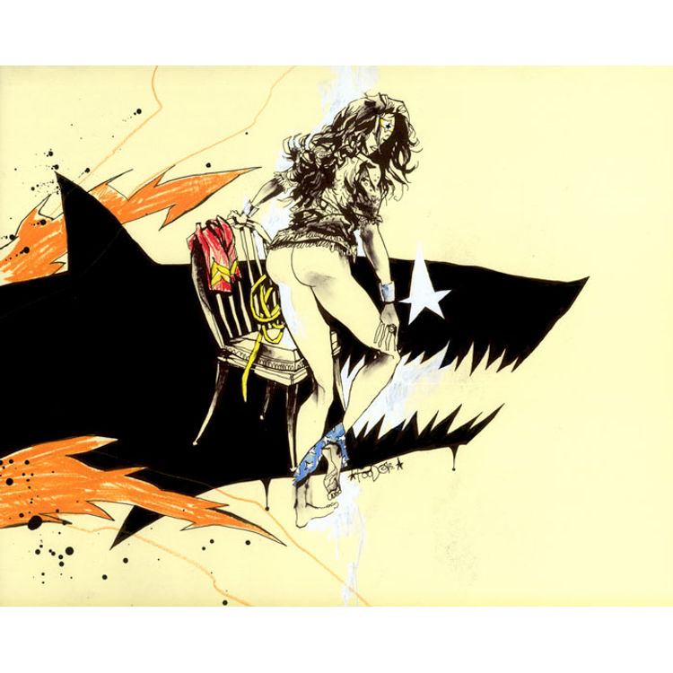 PANTLESS WONDER by Jim Mahfood