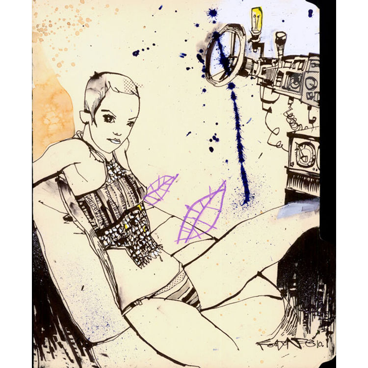 STEERING WHEEL by Jim Mahfood
