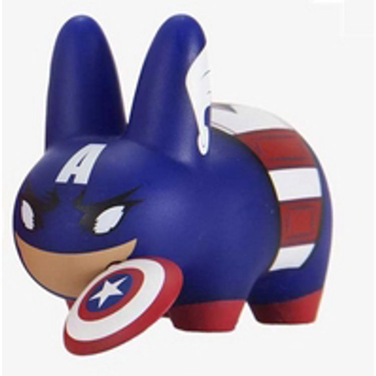 Captain America Marvel Labbit by Frank Kozik
