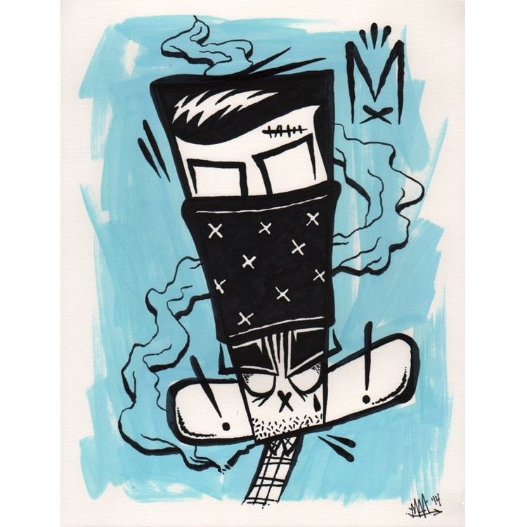 Mad*L Ink Study 1 by MAD (Jeremy Madl)