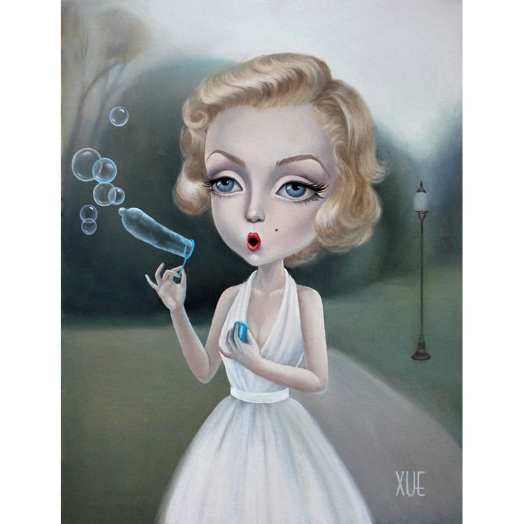 I'm Forever Blowing Bubbles by Xue Wang