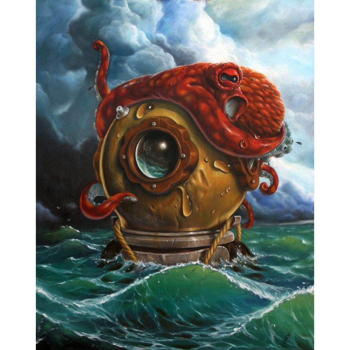 Encounter at Large (Oil)