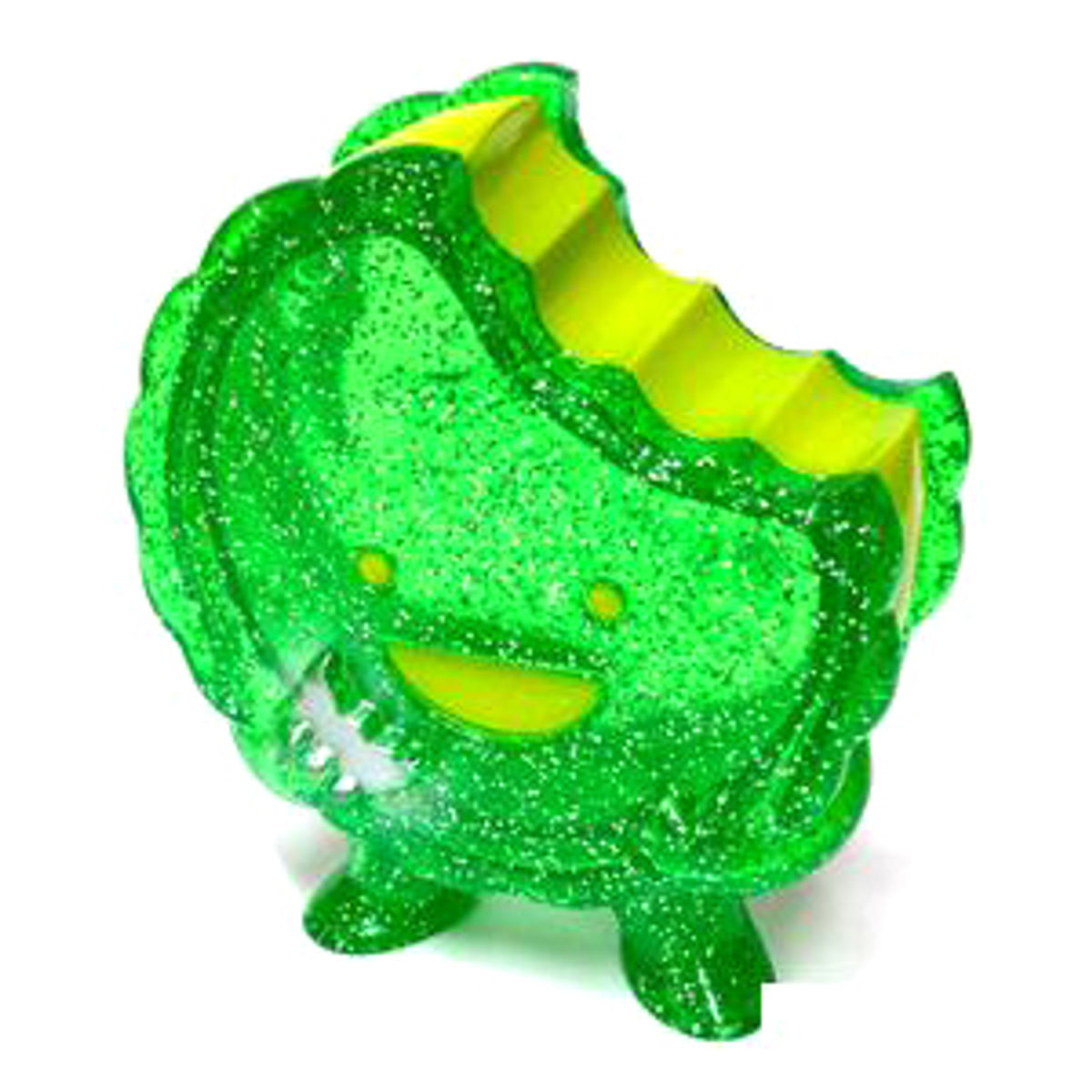 Foster - Clear Green Glitter