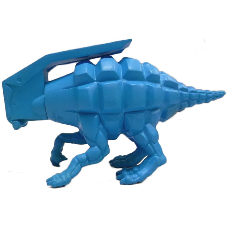 Dinogrenade - Unpainted Blue by Ron English