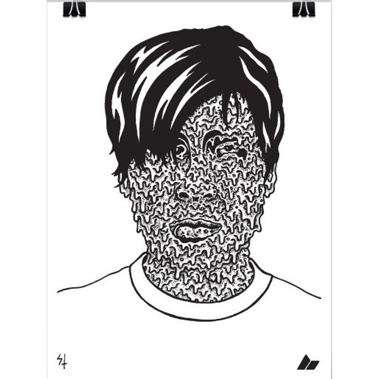 Sketchy Tank x Tom Delonge Print by Sketchy Tank