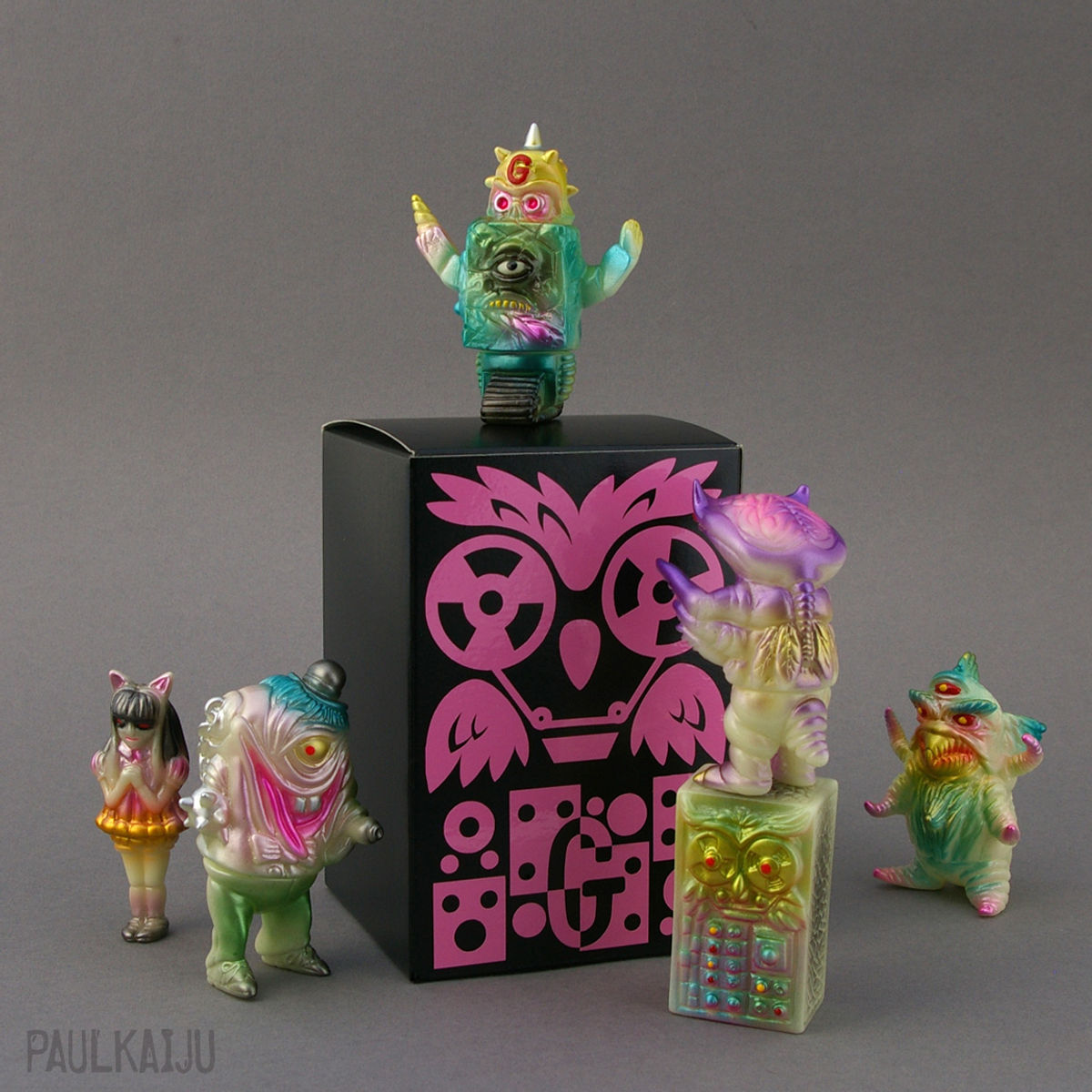 Gobocon - glow painted set