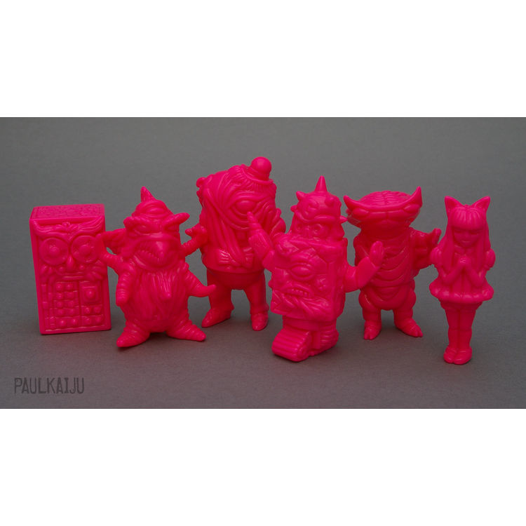 Gobocon - blank pink set by Paul Kaiju