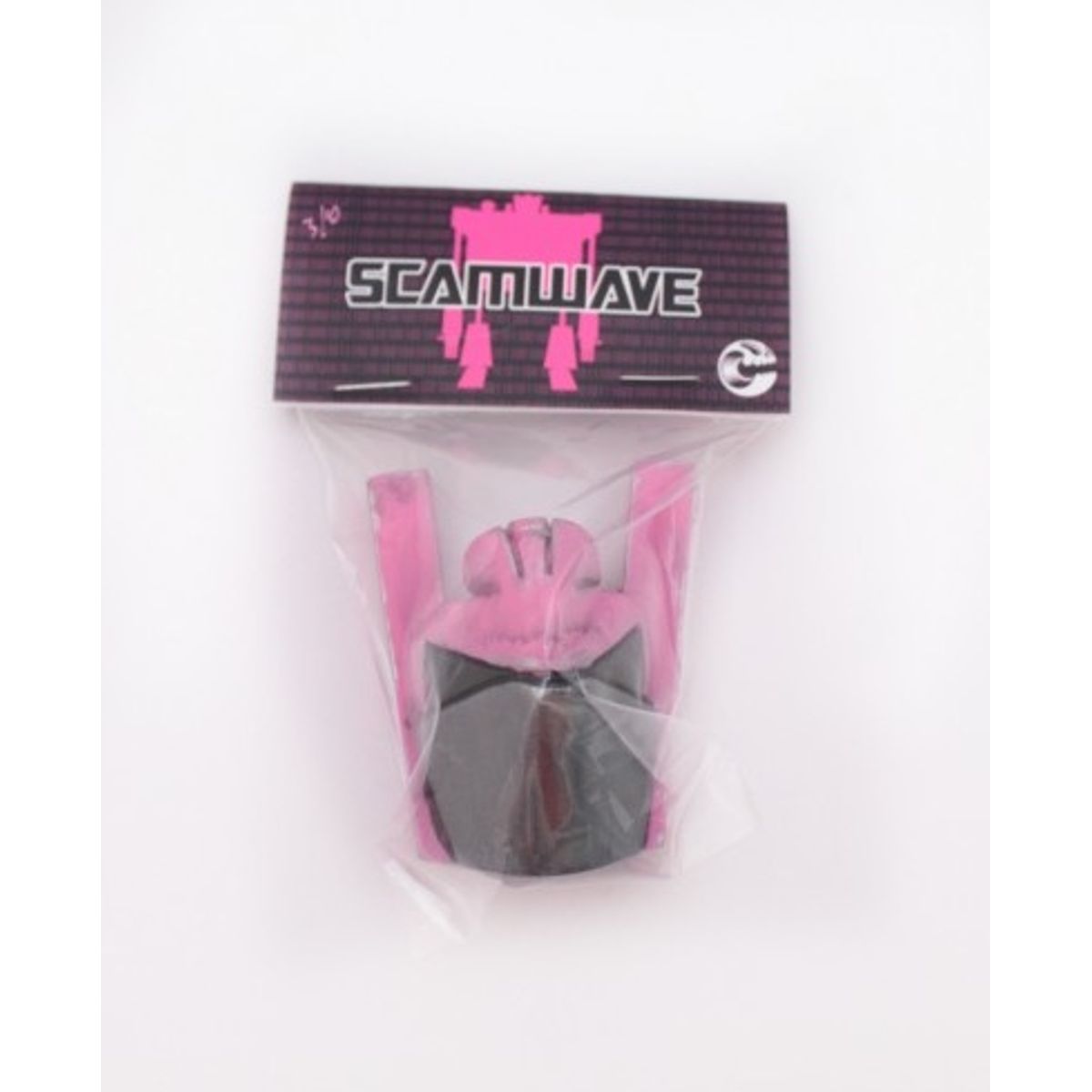 Scamwave Fridge Magnet (Pink Edition)
