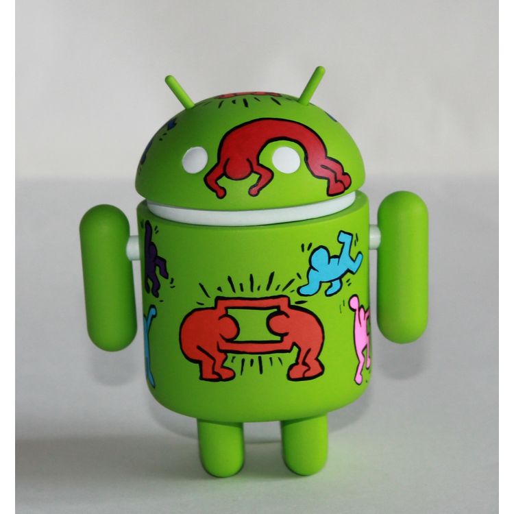 keith haring inspired bot by David Stevenson
