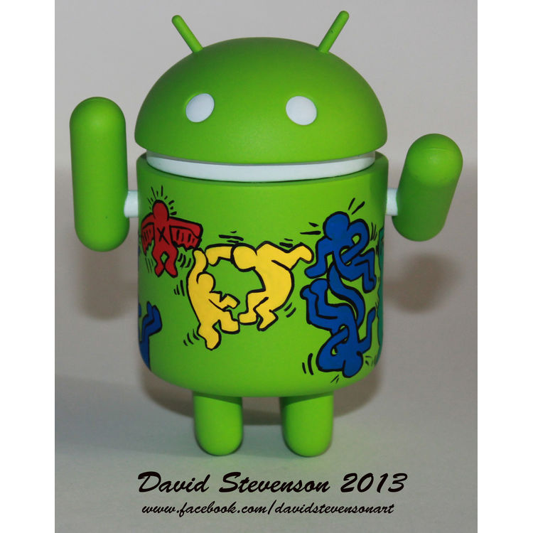 kieth haring google doodle by David Stevenson