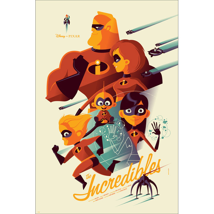 The Incredibles by Tom Whalen