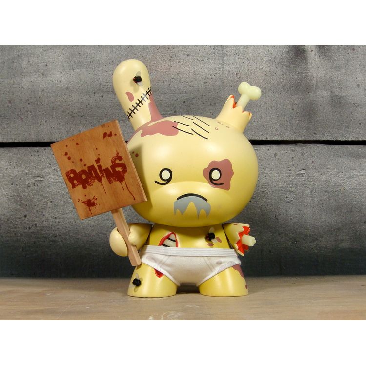 The Yellow Zombie - 8" by Huck Gee