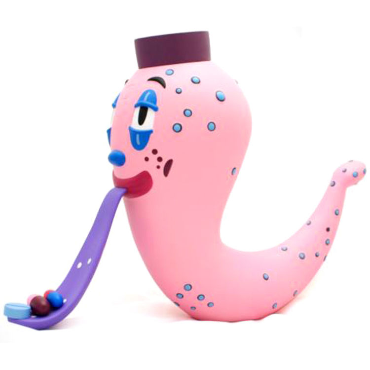 Slugilicious - Pink by Gary Baseman