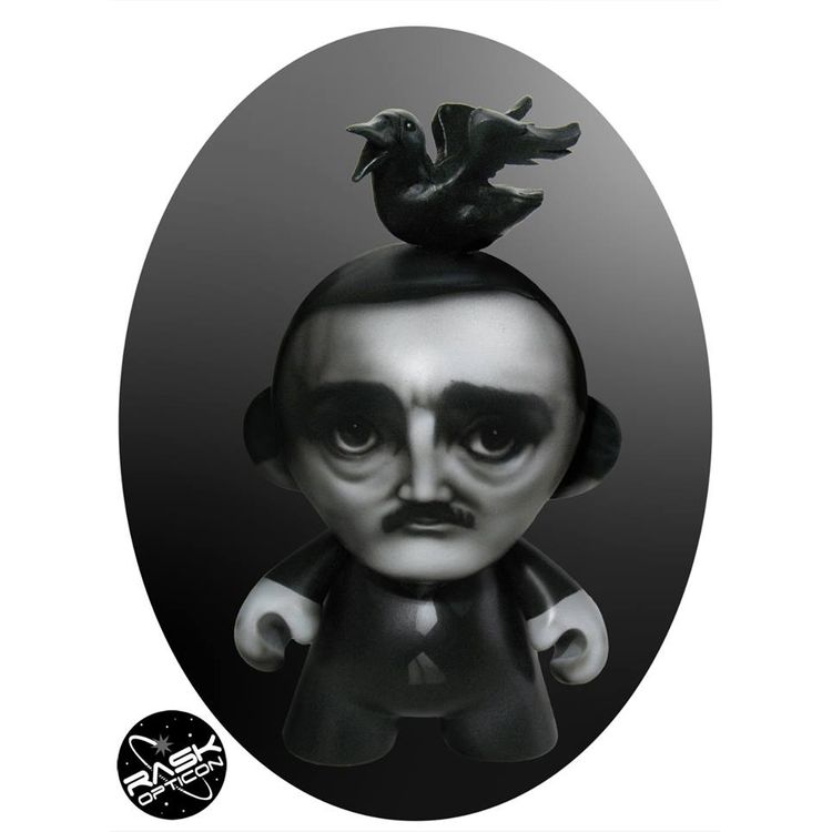Edgar Allan Poe by Rask Opticon