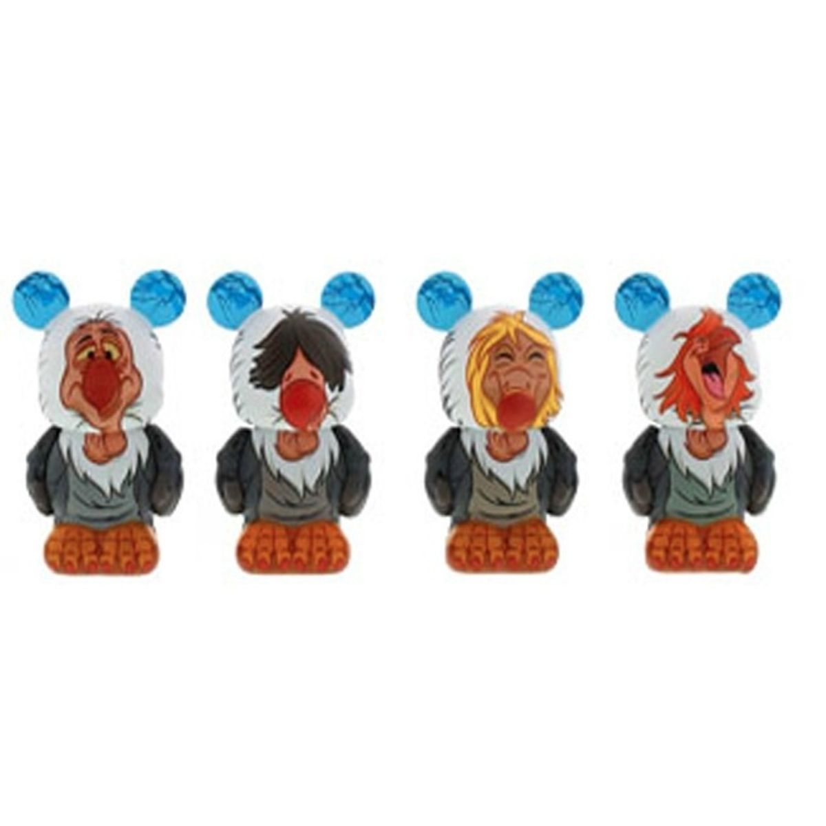 Vultures: Buzzie, Dizzy, Flaps, Ziggy