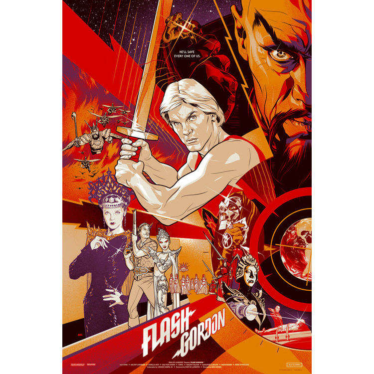 Flash Gordon by Martin Ansin