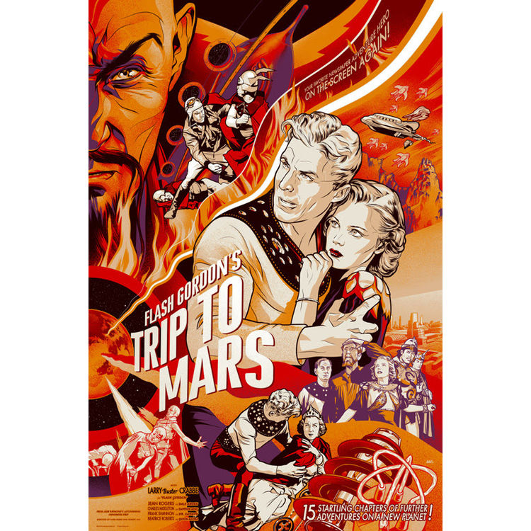 Flash Gordon’s Trip to Mars by Martin Ansin