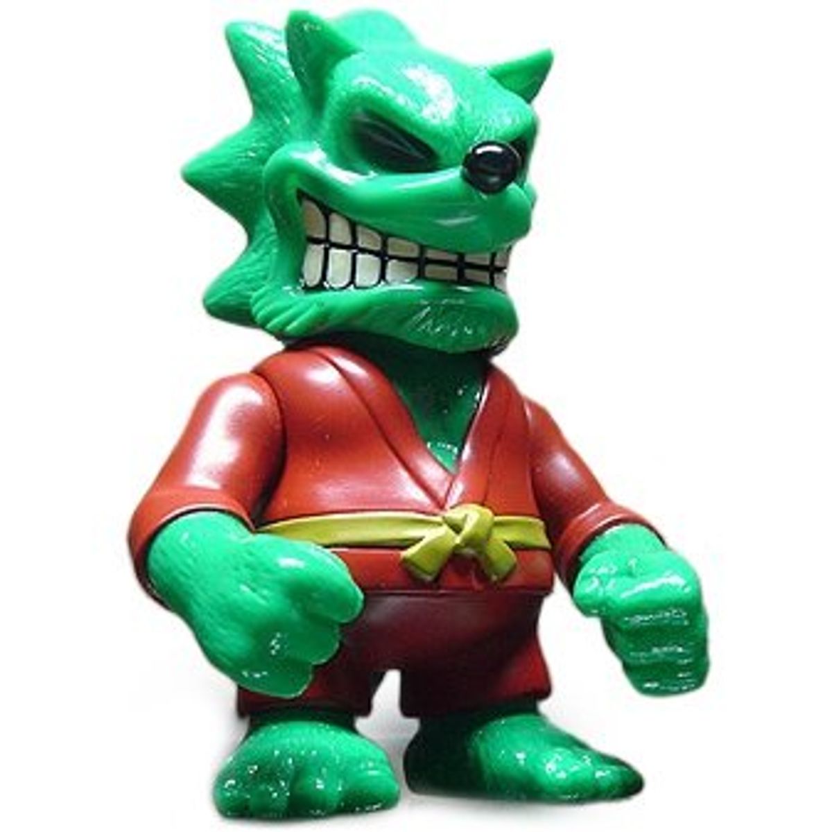 Karateka Pinwheel - Foul Green