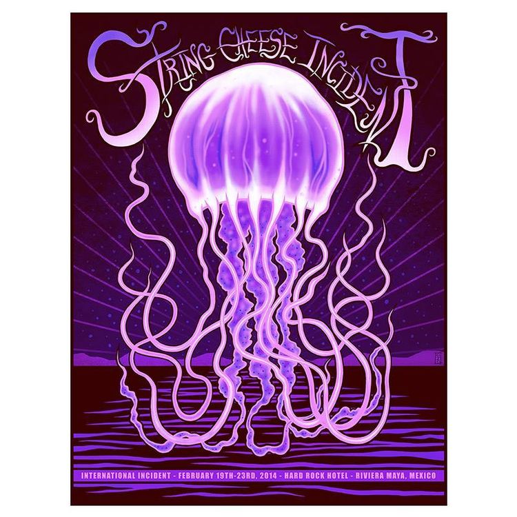 String Cheese Incident – Mexico 2014 by Jim Mazza