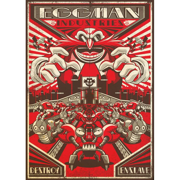 Eggman Industries - Red by Chad Woodward