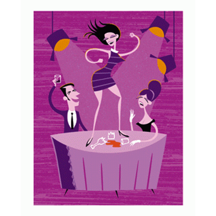 Nightlife by Shag (Josh Agle)
