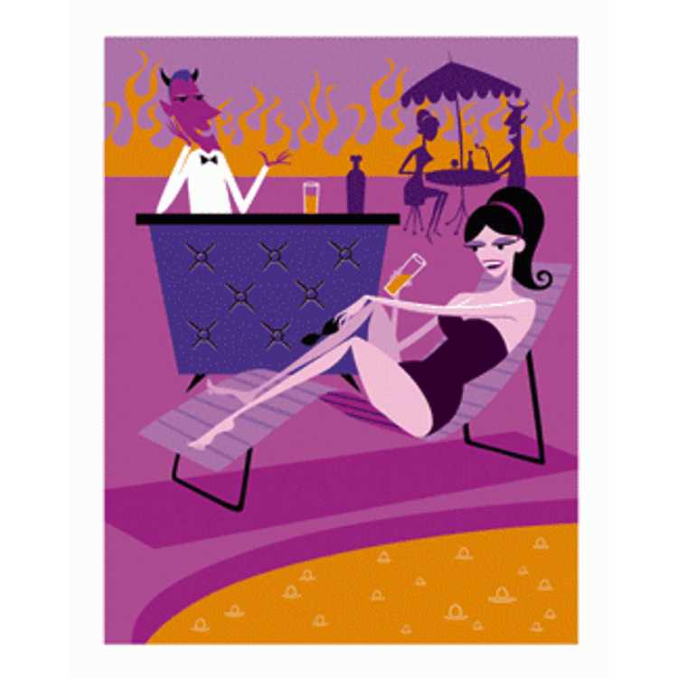 Purgatory by Shag (Josh Agle)
