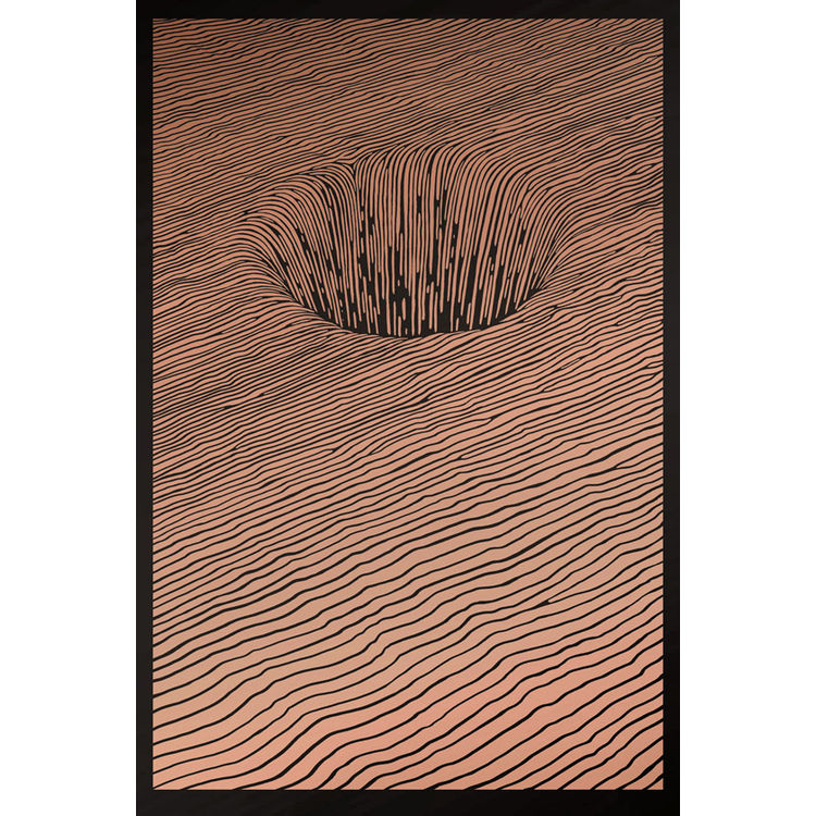 Holes - Bronze by Brendan Monroe