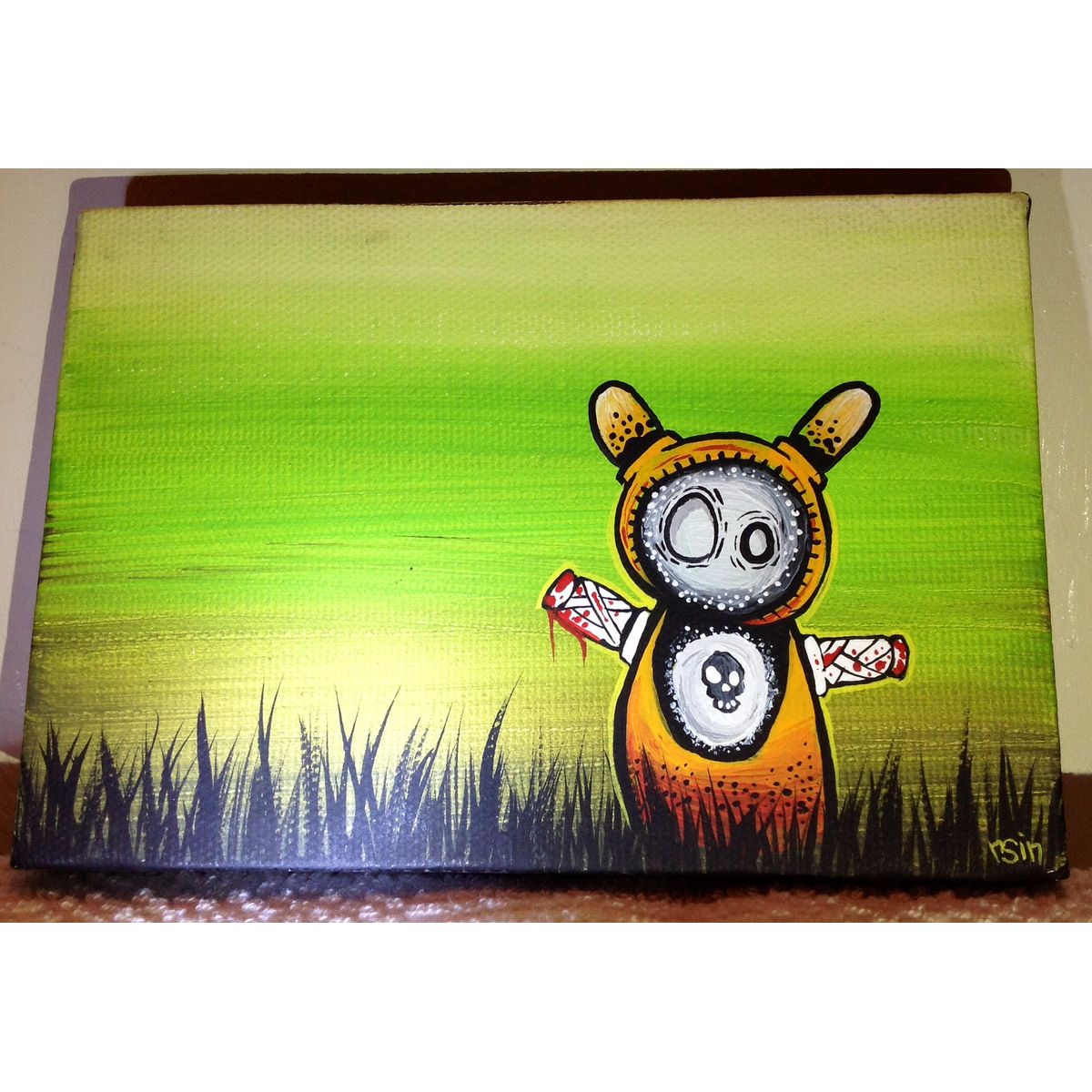 Zombie Whisper Canvas