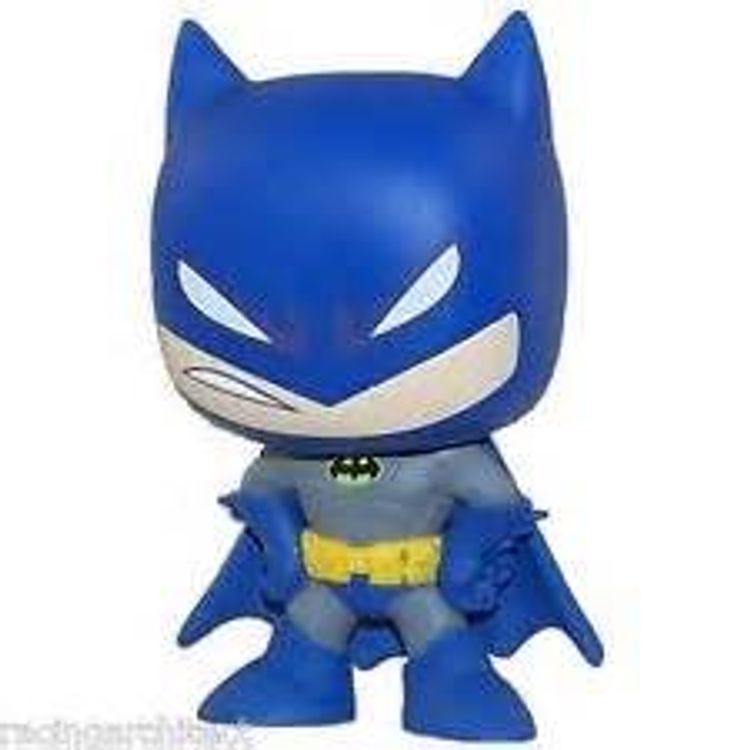 Retro Batman Blue Scowl with arms bent by DC Comics