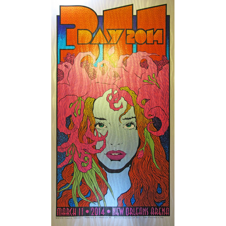 311 Day – New Orleans, LA 2014 (Wave Foil) by Chuck Sperry
