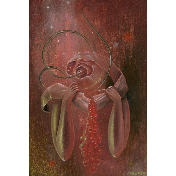 Folding Roses Two by Kelly Denato